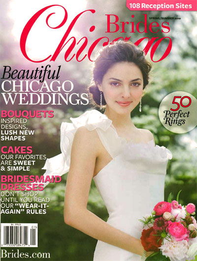 Spring Brides on Chicago Brides Spring Summer 2010 Featuring Our Daphne Gown